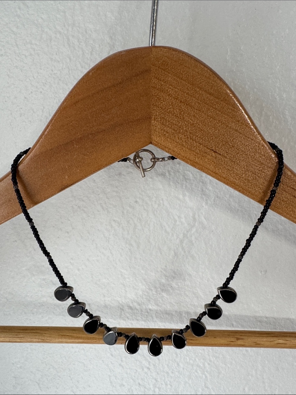 Beaded Toggle Closure Necklace